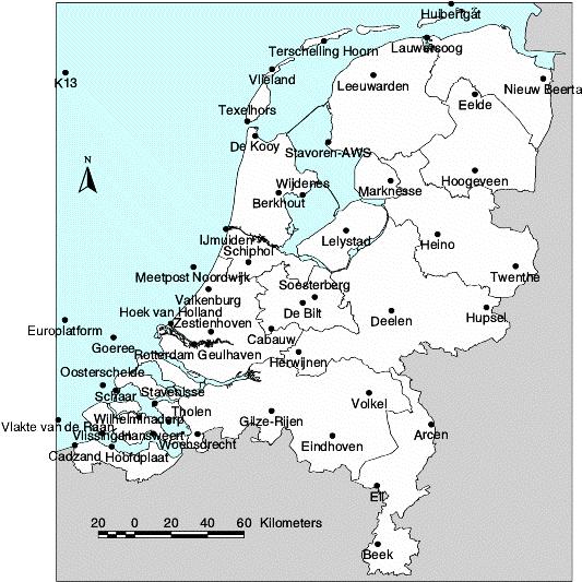 Weerstations van Nederland